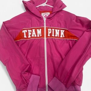 Pink Vintage Windbreaker